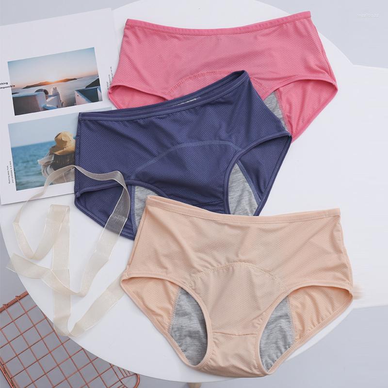 Women's Panties For Menstruation Cotton Menstrual High Waist Period Underwear Culotte Menstruelle Leak Proof Bragas Menstruales, Blue
Women's Panties For Menstruation Cotton Menstrual High Waist Period Underwear Culotte Menstruelle Leak Proof Bragas Menstruales, Blue