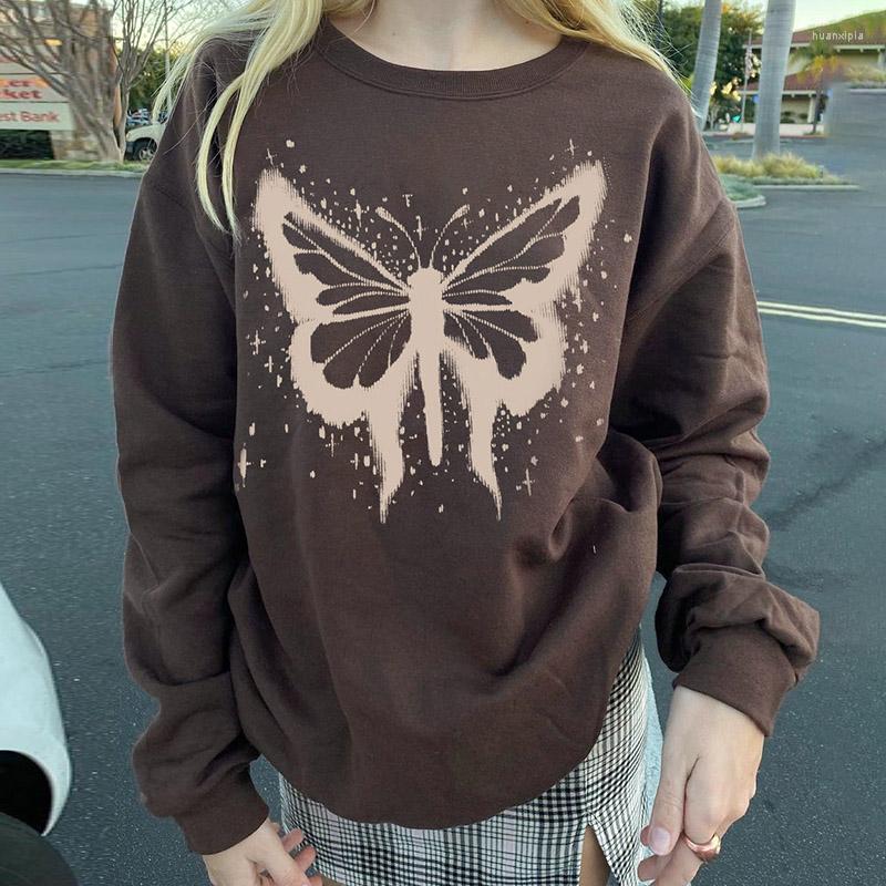 Women' Hoodies Korean Y2k Butterfly Print Sweatshirt Harajuku Pullover Women' Fairy Grunge Vintage Kawaii Tracksuit Tops Clothes, Gray
Women' Hoodies Korean Y2k Butterfly Print Sweatshirt Harajuku Pullover Women' Fairy Grunge Vintage Kawaii Tracksuit Tops Clothes, Gray