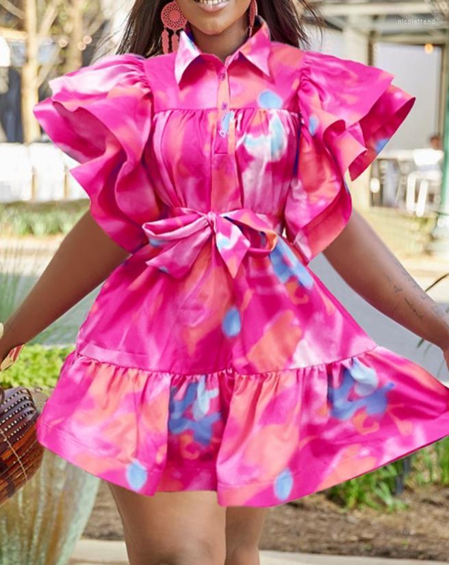 Party Dresses For Women Tie-Dye Printed Ruffle Edge Patchwork Shirt And Dress Selling Fashion Spring/summer 2023 Women
Party Dresses For Women Tie-Dye Printed Ruffle Edge Patchwork Shirt And Dress Selling Fashion Spring/summer 2023 Women