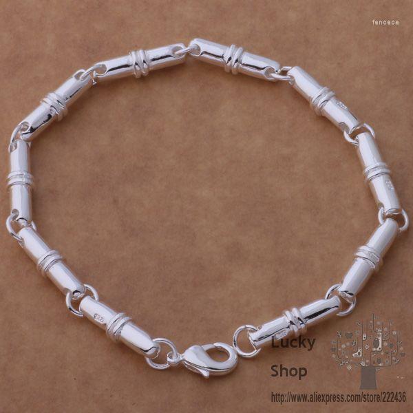 Link Bracelets AH191 Silver Plated Bracelet Sterling Fashion Jewelry All Bamboo /bbdajska Esvankca 
Link Bracelets AH191 Silver Plated Bracelet Sterling Fashion Jewelry All Bamboo /bbdajska Esvankca