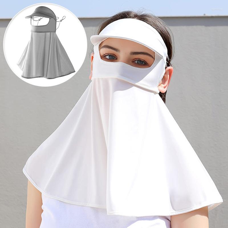 Wide Brim Hats Summer Womens Face Mask Sun Hat Outdoor Anti-UV Neck Cover Silk Breathable Sunshade
Wide Brim Hats Summer Womens Face Mask Sun Hat Outdoor Anti-UV Neck Cover Silk Breathable Sunshade