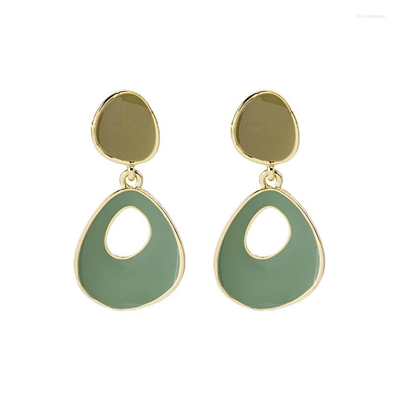 Stud Earrings Fashion Elegant Water Drop Shape Female Geometry Drip Oil Enamel Girl Office Career Women's Jewelry
Stud Earrings Fashion Elegant Water Drop Shape Female Geometry Drip Oil Enamel Girl Office Career Women's Jewelry