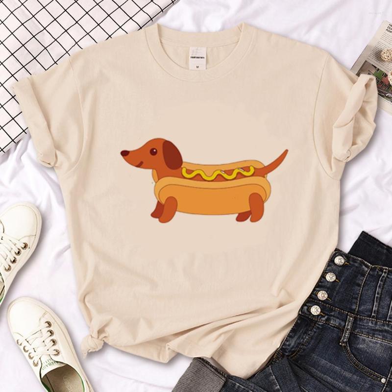 Men's T Shirts Dachshund T-shirts Women Summer Top Girl Streetwear Clothing, 12053
