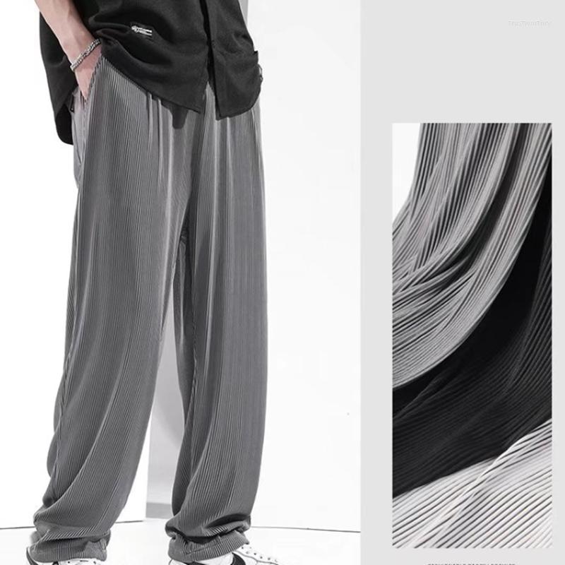 Men's Pants Summer Loose Ice Silk Men's Drape 3XL 80KG Long Fat Casual Sports Wide Leg Straight Harajuku Trouser, White
Men's Pants Summer Loose Ice Silk Men's Drape 3XL 80KG Long Fat Casual Sports Wide Leg Straight Harajuku Trouser, White