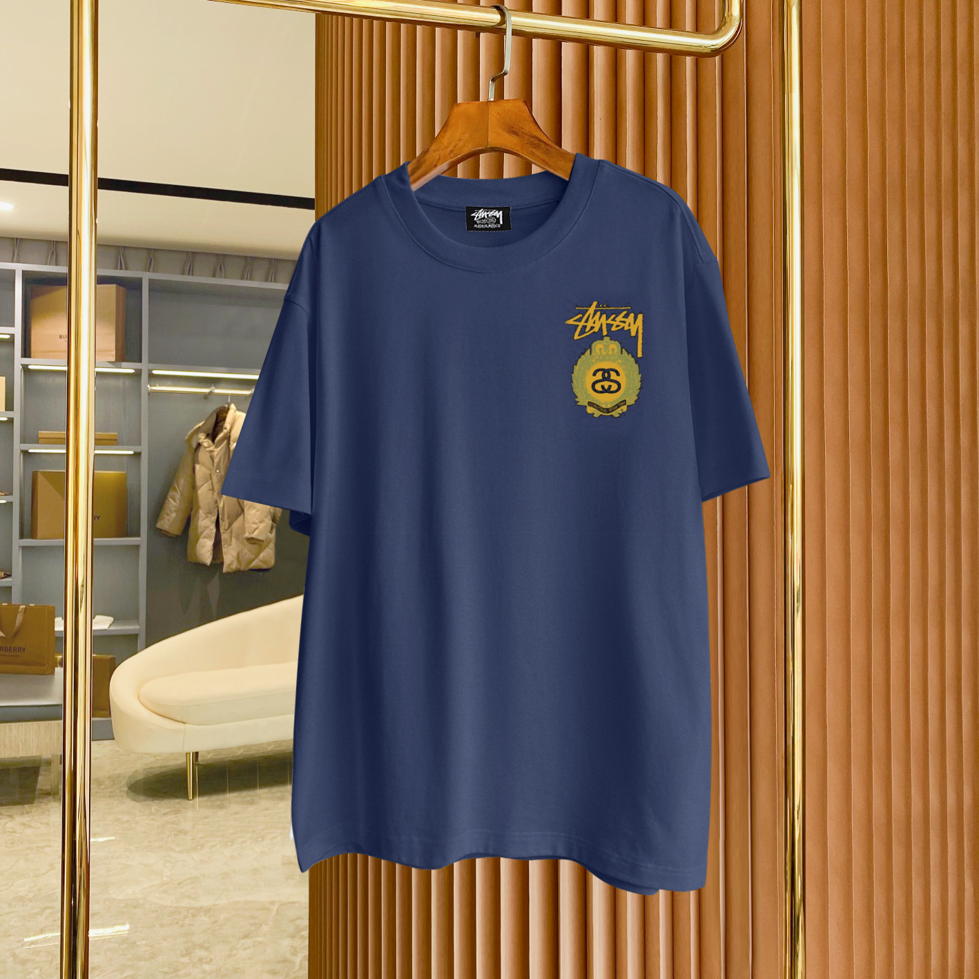 Men's Plus Tees & Polos Round neck embroidered and printed polar style summer wear with street pure cotton w1edn 
Men's Plus Tees & Polos Round neck embroidered and printed polar style summer wear with street pure cotton w1edn