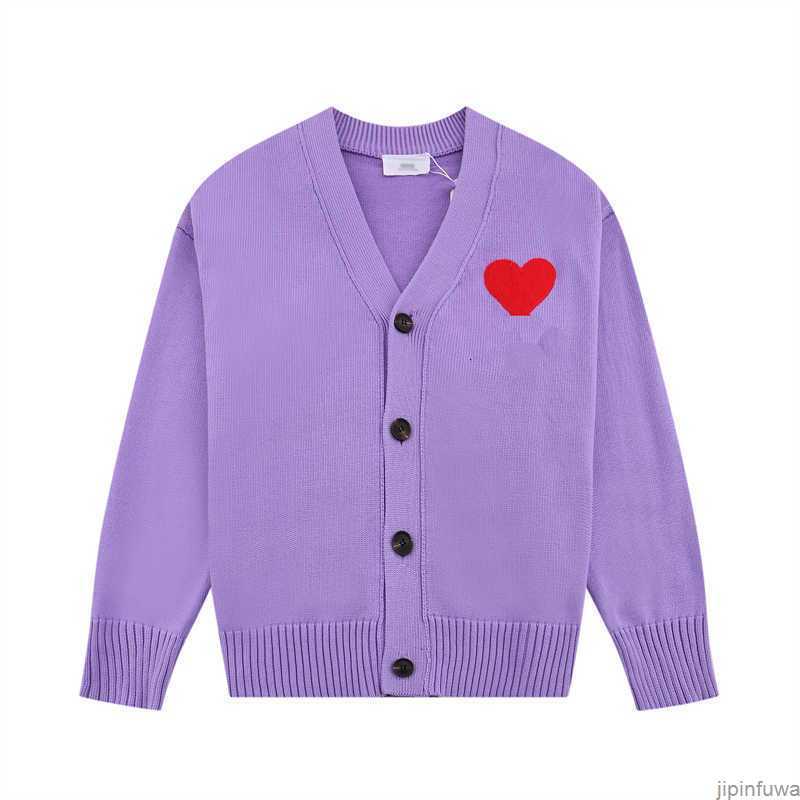 Amis Paris France Fashion Mens Designer Amies De Coeur Knitted Sweater Embroidered a Heart Pattern Solid Color Cardigan Sweaters for Men and Women Bj5w
Amis Paris France Fashion Mens Designer Amies De Coeur Knitted Sweater Embroidered a Heart Pattern Solid Color Cardigan Sweaters for Men and Women Bj5w