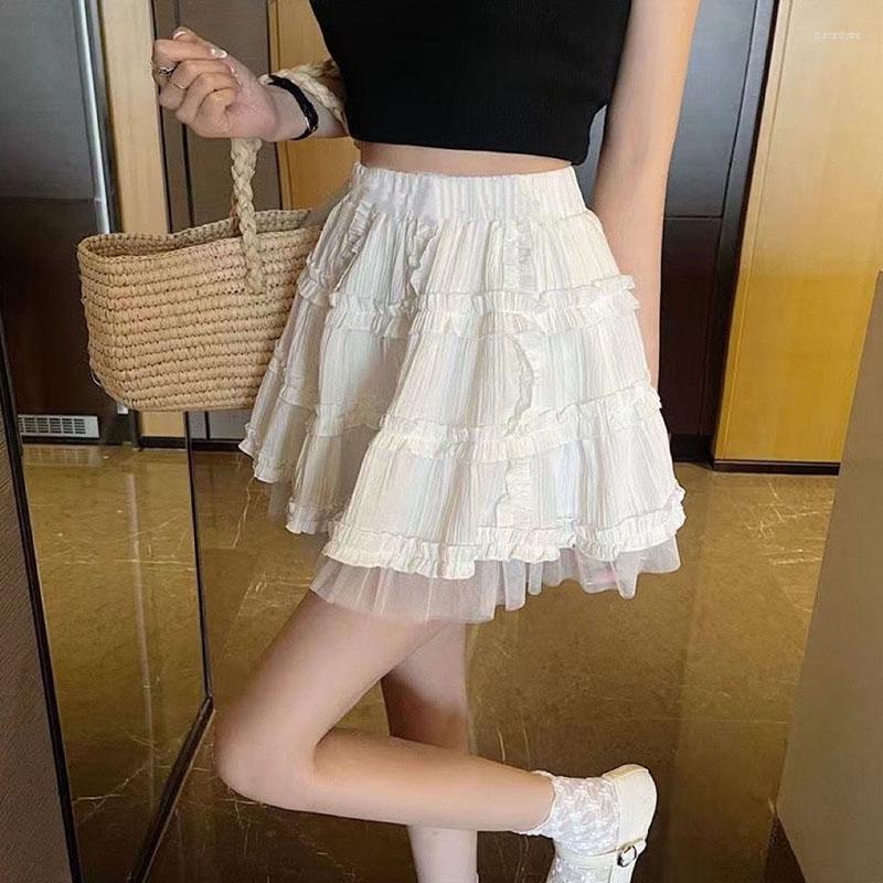 Skirts Harajuku Tulle Patchwork Puffy Skirt Women College Style Elastic Waist White Mini Woman 2023 Summer Cute Folds Cake, Black
Skirts Harajuku Tulle Patchwork Puffy Skirt Women College Style Elastic Waist White Mini Woman 2023 Summer Cute Folds Cake, Black
