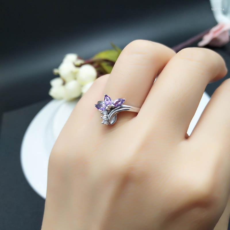 Cluster Rings LANZYO 925 Silver Amethyst Fashion Jewelry Wholesale White Gold Romantic Wedding Super Low Price J0204002agz
Cluster Rings LANZYO 925 Silver Amethyst Fashion Jewelry Wholesale White Gold Romantic Wedding Super Low Price J0204002agz