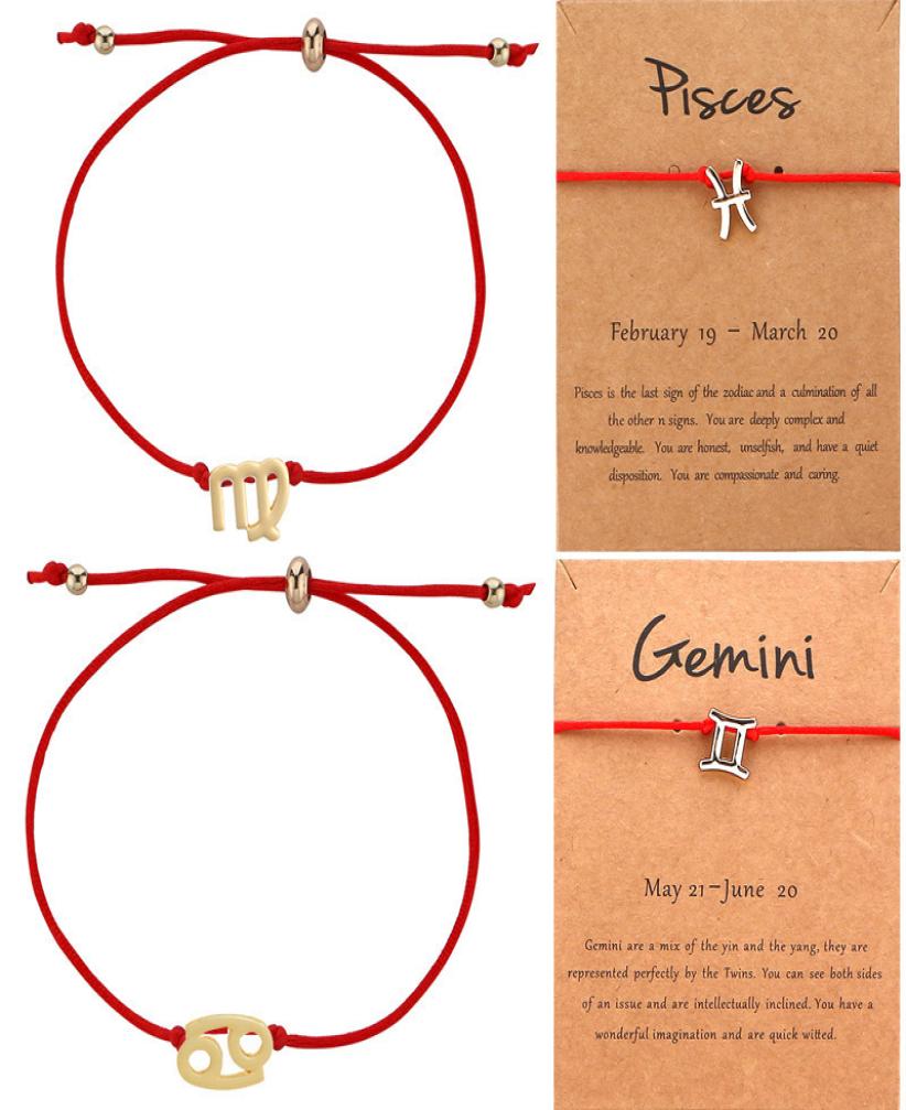 The Twelve Signs Of The Zodiac Bracelet Adjustable Lucky Red Rope Zodiac Bracelet9605278
The Twelve Signs Of The Zodiac Bracelet Adjustable Lucky Red Rope Zodiac Bracelet9605278