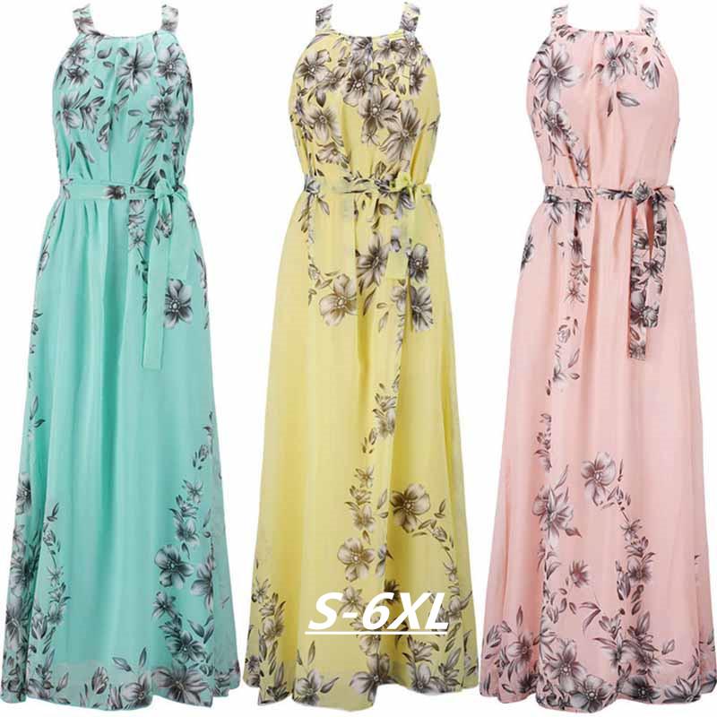Dresses High Quality 2022 Summer Women Long Dresses Beach Floral Print Soft Chiffon Boho Maxi Dress with Sashes Sling Sleeveless Female, Blue
Dresses High Quality 2022 Summer Women Long Dresses Beach Floral Print Soft Chiffon Boho Maxi Dress with Sashes Sling Sleeveless Female, Blue