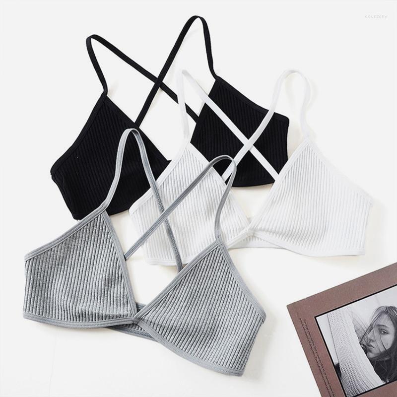 Bras Cotton Unlined Bralette Back Triangle Cup Without Steel Ring Bra Ultra Thin Girl Deep V Neck Hanging Cross, Black
Bras Cotton Unlined Bralette Back Triangle Cup Without Steel Ring Bra Ultra Thin Girl Deep V Neck Hanging Cross, Black