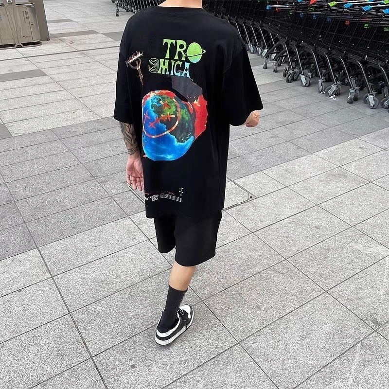 Summer Spring USA Protecting The Earth Print Men' T-shirts Luxury Fashion Cactus Hip Hop Women Skateboard High Street Short Sleeve Cotton Tee, Black
Summer Spring USA Protecting The Earth Print Men' T-shirts Luxury Fashion Cactus Hip Hop Women Skateboard High Street Short Sleeve Cotton Tee, Black