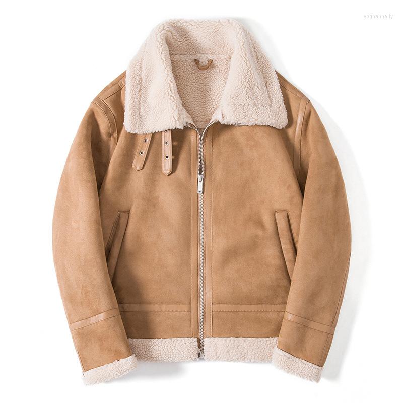 Men's Jackets Winter Men Jacket Lambswool Student Large Lapel Casual Plus Velvet Thickening Faux Vintage Hansome All-Match Solid Color, Khaki
Men's Jackets Winter Men Jacket Lambswool Student Large Lapel Casual Plus Velvet Thickening Faux Vintage Hansome All-Match Solid Color, Khaki