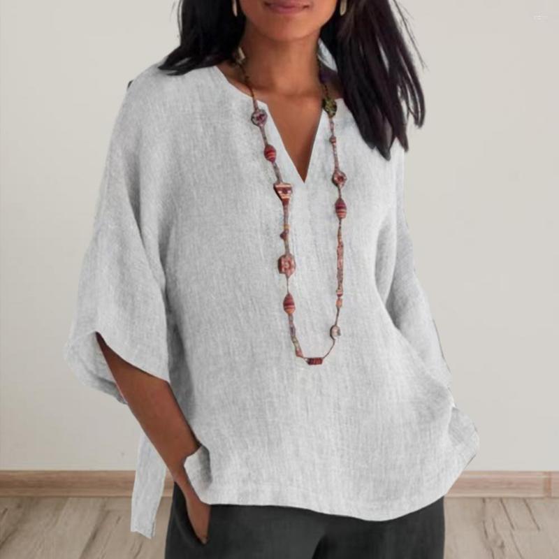 Women's Blouses Chic Women Shirt Casual Leisure Summer T-shirt Pullover Mid Length Garment, Sky blue
Women's Blouses Chic Women Shirt Casual Leisure Summer T-shirt Pullover Mid Length Garment, Sky blue