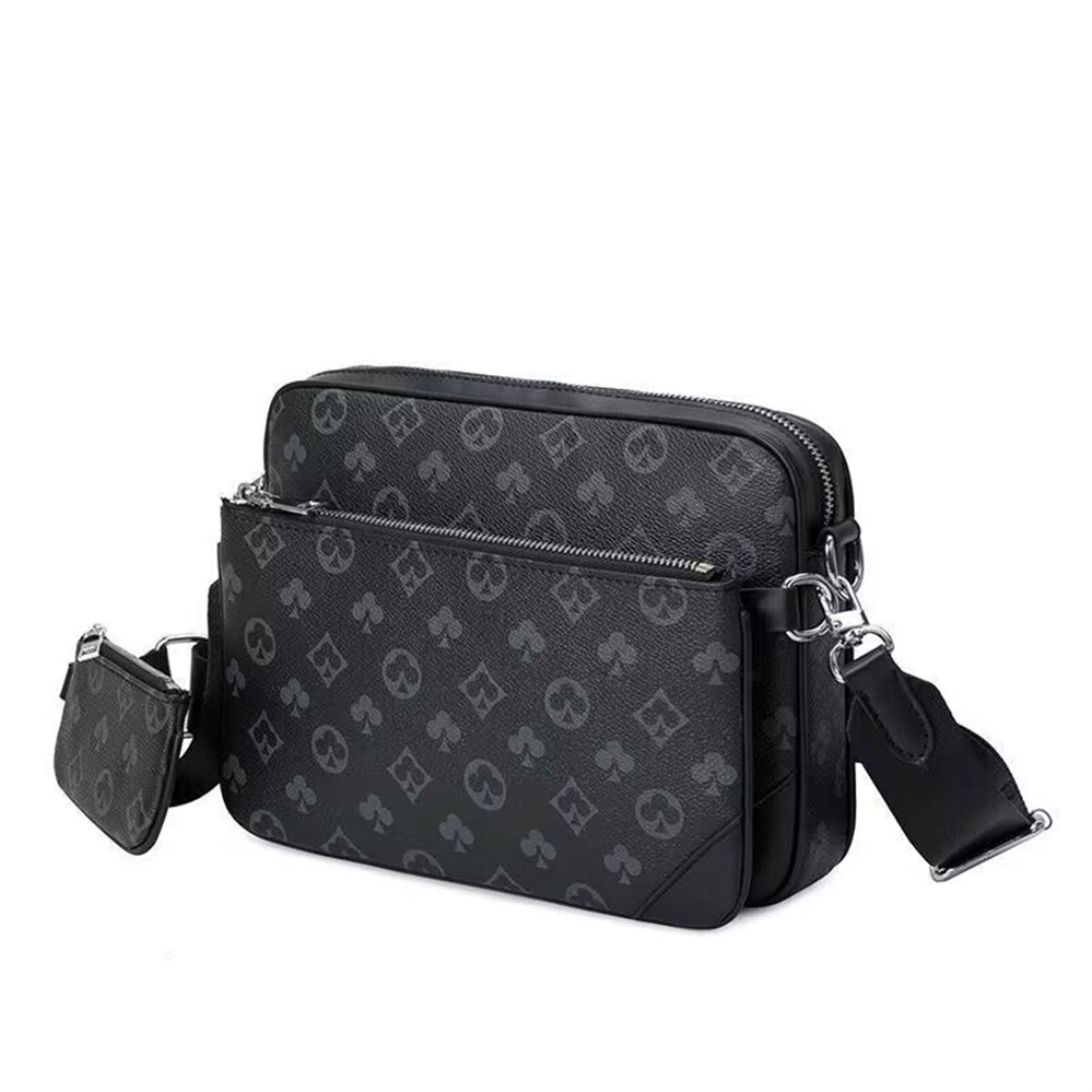 Embossing cross body bag 3 piece set in Luxury Designer Bags fashion louise Handbags vuitton grey black 2 colors messenger bags handbag for men, Multi-color
Embossing cross body bag 3 piece set in Luxury Designer Bags fashion louise Handbags vuitton grey black 2 colors messenger bags handbag for men, Multi-color