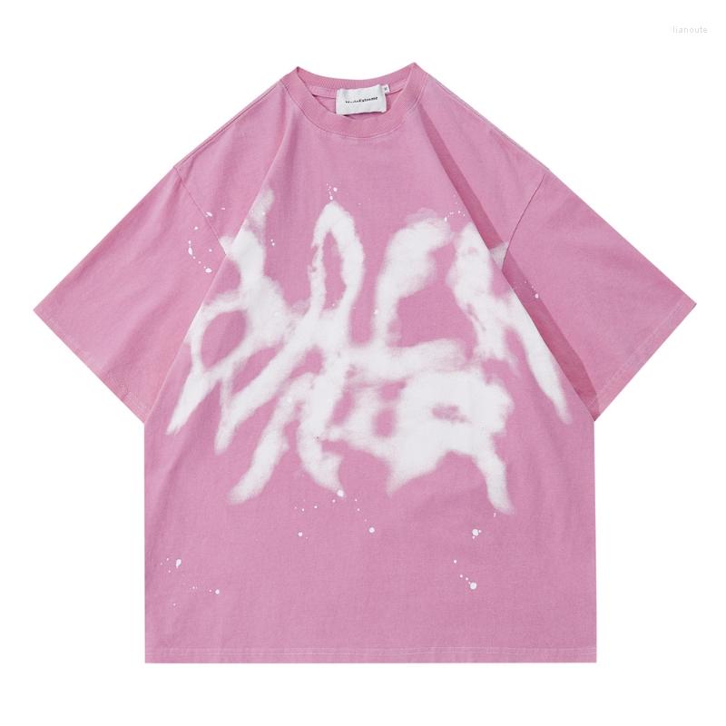 Men's T Shirts Streetwear Hip Hop Speckle Letter Print Shirt Oversized Harajuku Cotton Tshirt 2023 Vintage Short Sleeve Loose Tee Unisex, Black
Men's T Shirts Streetwear Hip Hop Speckle Letter Print Shirt Oversized Harajuku Cotton Tshirt 2023 Vintage Short Sleeve Loose Tee Unisex, Black