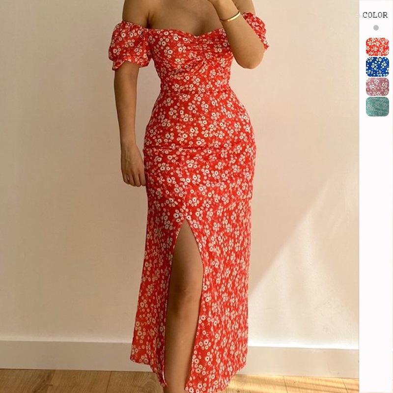 Party Dresses Ladies Spring Summer Sexy Straps Dress Women Green Off Shoulder Ruffles Casual Beach Female Floral Print, Blue
Party Dresses Ladies Spring Summer Sexy Straps Dress Women Green Off Shoulder Ruffles Casual Beach Female Floral Print, Blue