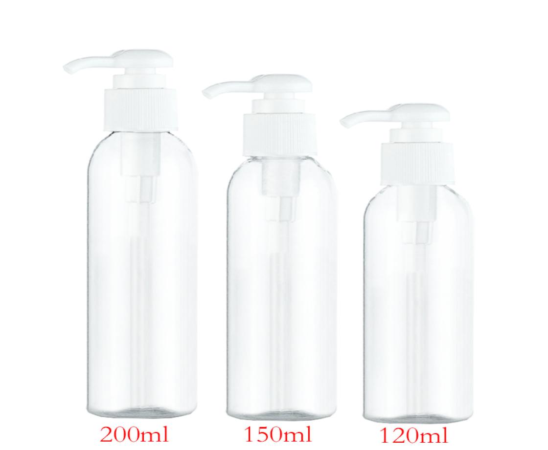 50pcs 120ml 150ml 200ml clear round lotion pump shampoo bottle containers for cosmetic packagingamber PET bottle with liquid soap6595419
50pcs 120ml 150ml 200ml clear round lotion pump shampoo bottle containers for cosmetic packagingamber PET bottle with liquid soap6595419