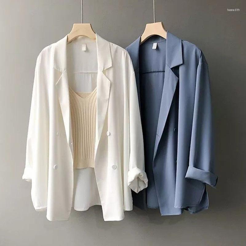 Women' Suits Women Blazers Spring Summer Autumn Lapel Full Sleeve 2023 Elegant Work OL Blazer Thin Office Jackets Business Solid Coats, White
Women' Suits Women Blazers Spring Summer Autumn Lapel Full Sleeve 2023 Elegant Work OL Blazer Thin Office Jackets Business Solid Coats, White