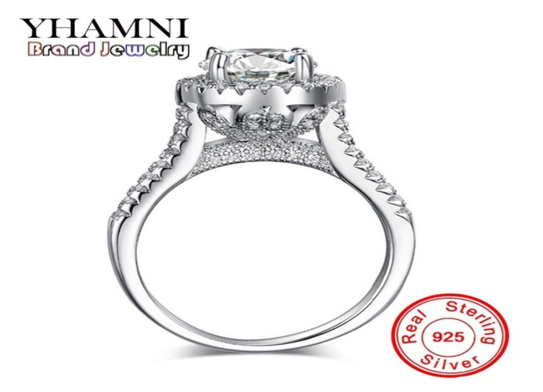 YHAMNI Fashion Original Solid 925 Sterling Silver Luxury Diamond Wedding Rings Women Wedding Engagement Jewelry JZ09079024956051965
YHAMNI Fashion Original Solid 925 Sterling Silver Luxury Diamond Wedding Rings Women Wedding Engagement Jewelry JZ09079024956051965
