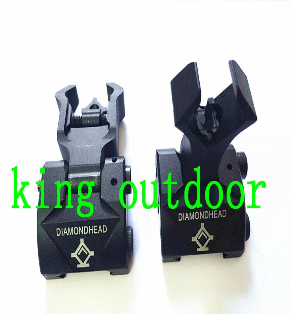 Diamondhead DIAMOND Iron Sight FlipUp Rear Front Sight Folding Iron Sights for DropIn Floating Handguards Picatinny Rail1818672
Diamondhead DIAMOND Iron Sight FlipUp Rear Front Sight Folding Iron Sights for DropIn Floating Handguards Picatinny Rail1818672