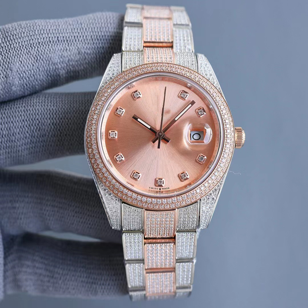 Diamond watch men watches Fine Steel strap Sapphire Glass lens waterproof and sweatproof cz diamond with box and paper top quality 41mm D11, Screwdriver
Diamond watch men watches Fine Steel strap Sapphire Glass lens waterproof and sweatproof cz diamond with box and paper top quality 41mm D11, Screwdriver