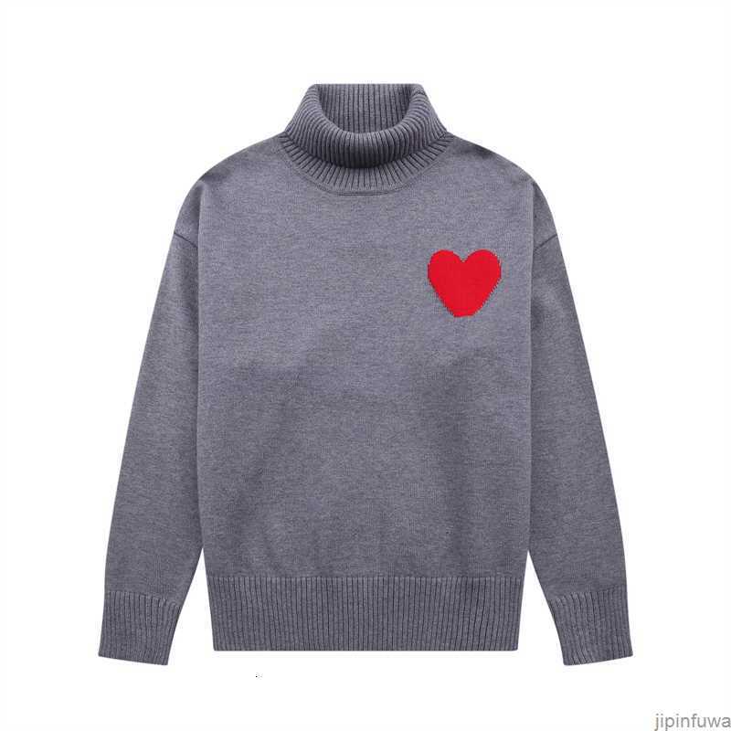 2023 Amis Paris Fashion Mens Sweaters Designer Turtleneck Winter Amies Love High Collar Knitted Sweater Men Casual Pullover Alup
2023 Amis Paris Fashion Mens Sweaters Designer Turtleneck Winter Amies Love High Collar Knitted Sweater Men Casual Pullover Alup