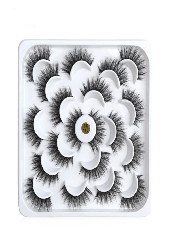 New 10 Pairs Fashion False Eyelashes Reusable Fake 3D Mink Eyelashes Makeup Natural Thick Long Eyelash Extension9948776
New 10 Pairs Fashion False Eyelashes Reusable Fake 3D Mink Eyelashes Makeup Natural Thick Long Eyelash Extension9948776
