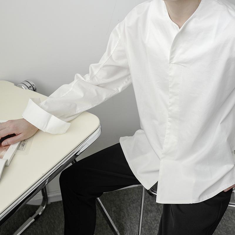 Men's Casual Shirts Men's Long-Sleeved Shirt Spring And Autumn Collarless Commuting Simple Loose Large Size, Black
Men's Casual Shirts Men's Long-Sleeved Shirt Spring And Autumn Collarless Commuting Simple Loose Large Size, Black