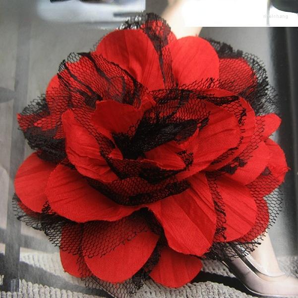 Pendant Necklaces Elegant Large Big Red Fabric Flower Clavicle Chain Necklace Women Bridal Long Adjustable Choker Jewelry Accessories
Pendant Necklaces Elegant Large Big Red Fabric Flower Clavicle Chain Necklace Women Bridal Long Adjustable Choker Jewelry Accessories