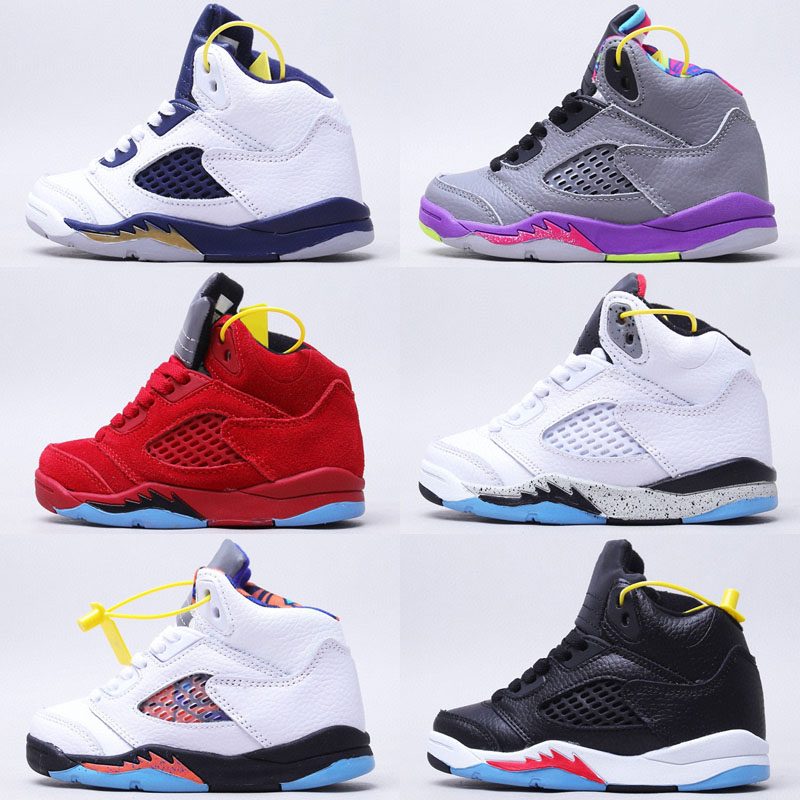 Jumpman 5s boys 5 basketball shoe kids shoes youth toddler infants Children black mid sneaker Blue Fire Red Easter Sail designer trainers baby kid shoe Size 25-35, As photo 4
Jumpman 5s boys 5 basketball shoe kids shoes youth toddler infants Children black mid sneaker Blue Fire Red Easter Sail designer trainers baby kid shoe Size 25-35, As photo 4