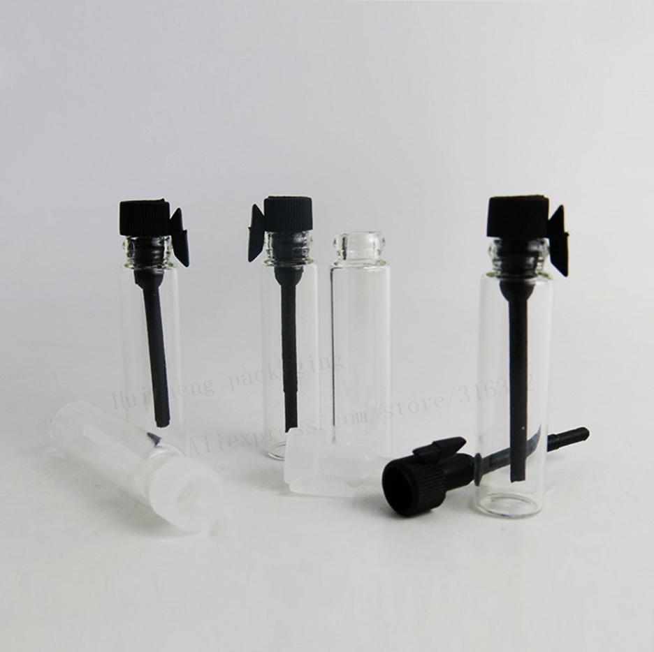 100 x 1ml mini glass perfume bottle Small parfume sample vials tester trial Perfume bottle with Clear Black Stoppers2713177
100 x 1ml mini glass perfume bottle Small parfume sample vials tester trial Perfume bottle with Clear Black Stoppers2713177