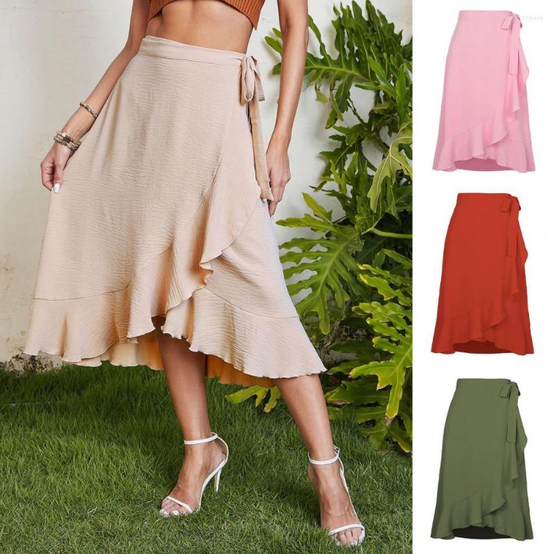 Skirts Women Skirt High Waist Ruffles Lace Up Lady Bow-knot Irregular Dress-up Summer Patchwork Female Midi, Beige
Skirts Women Skirt High Waist Ruffles Lace Up Lady Bow-knot Irregular Dress-up Summer Patchwork Female Midi, Beige