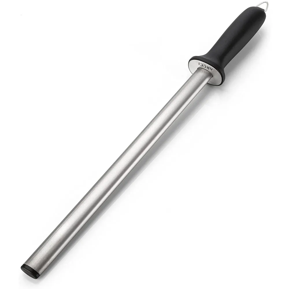 12-Inch ztp Honing Steel Professional Kitchen Knife Sharpening Rod with Tungsten Carbide Honing Blade,
12-Inch ztp Honing Steel Professional Kitchen Knife Sharpening Rod with Tungsten Carbide Honing Blade,