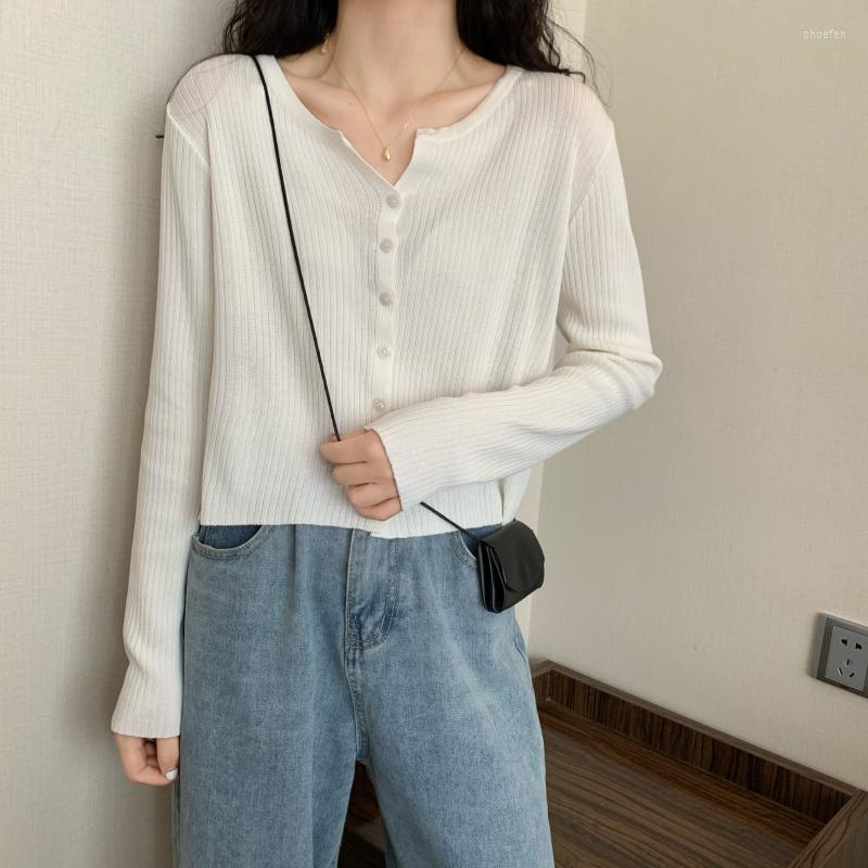 Women's Knits Long Sleeve T-shirts Women Elegant Simple Pure Button Design Retro Ins Autumn Ladies Tees Top All-match BF Style Mujer Clothes, Green
Women's Knits Long Sleeve T-shirts Women Elegant Simple Pure Button Design Retro Ins Autumn Ladies Tees Top All-match BF Style Mujer Clothes, Green
