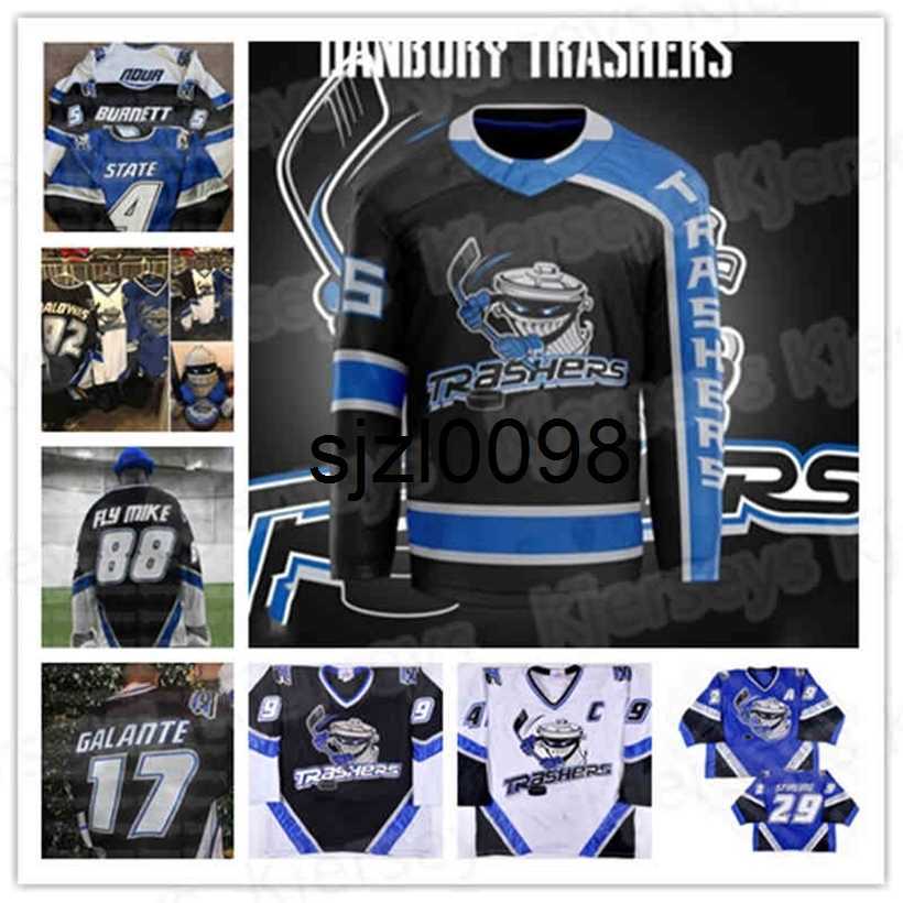 Sj98 CeoCustom UHL RARE Danbury Trashers 2004-05 Hockey Jersey Brent Gretzky Scott Stirling Mike Bayrack Galante Brad Wingfield Jon Mirasty Bren dan, Men s-4xl
Sj98 CeoCustom UHL RARE Danbury Trashers 2004-05 Hockey Jersey Brent Gretzky Scott Stirling Mike Bayrack Galante Brad Wingfield Jon Mirasty Bren dan, Men s-4xl
