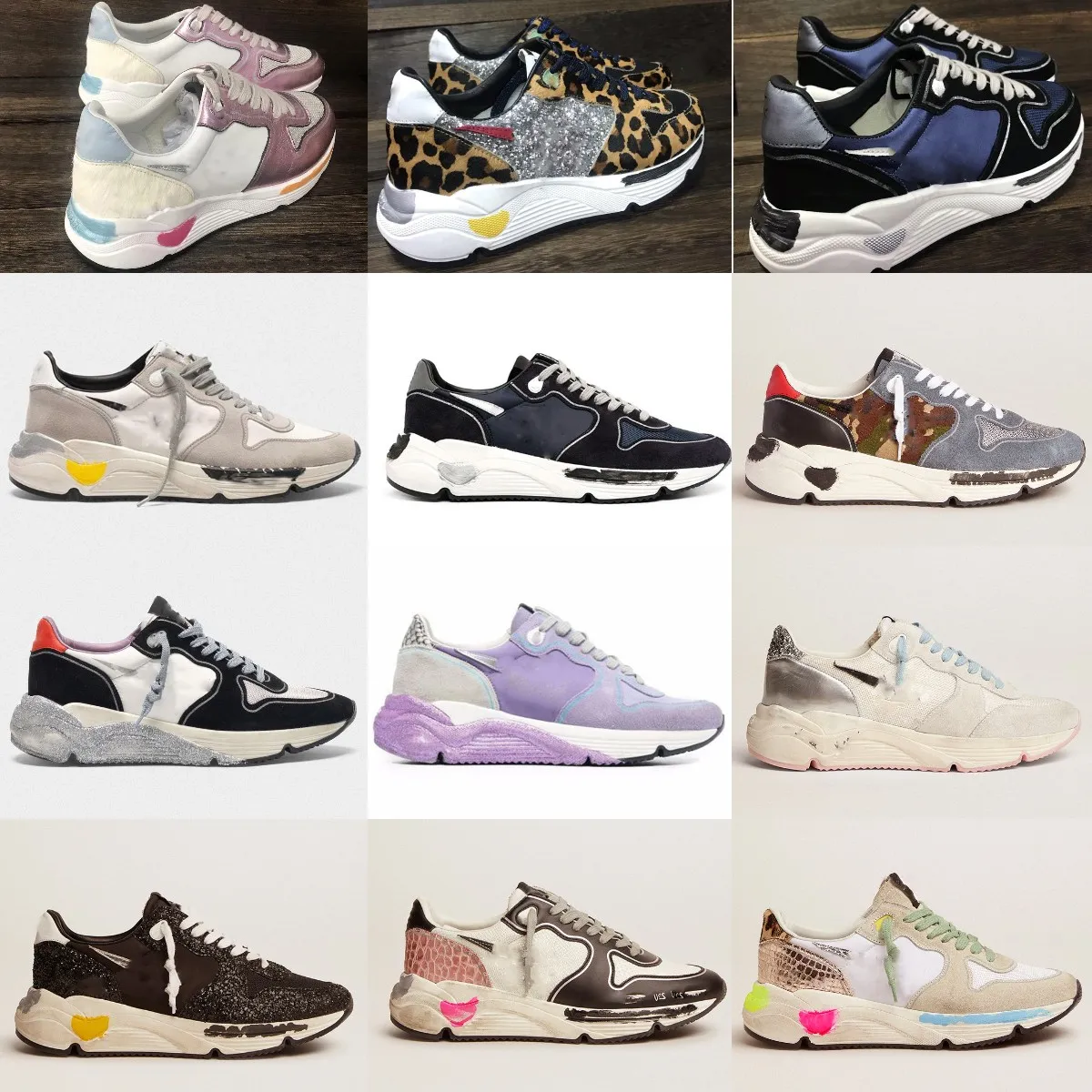 Golden New Release Fashion Women Running Sole Sneakers Luxury Sequin Classic White Do-old Dirty Good Quality Designer Sp/golden/goose Vgw, Star3
Golden New Release Fashion Women Running Sole Sneakers Luxury Sequin Classic White Do-old Dirty Good Quality Designer Sp/golden/goose Vgw, Star3