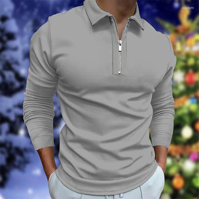 Men' Polos Long Polo Collar Men' Sleeve Solid Shirt Color Turn-Down Zipper Shirt&for Men Casual Streetwear 2023 Autumn Male Tops, Cxpls-12 black
Men' Polos Long Polo Collar Men' Sleeve Solid Shirt Color Turn-Down Zipper Shirt&for Men Casual Streetwear 2023 Autumn Male Tops, Cxpls-12 black