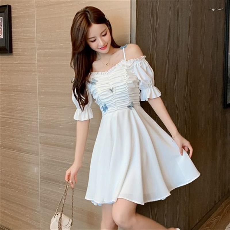 Casual Dresses 2023 White Mini Dress Women' Sexy Sundress Vintage Suspender Halter Clothes Clothing For Girl Party Birthday Fairycore
Casual Dresses 2023 White Mini Dress Women' Sexy Sundress Vintage Suspender Halter Clothes Clothing For Girl Party Birthday Fairycore