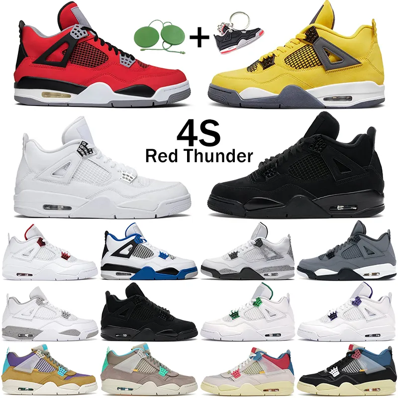 Basketball Shoes Men Women Jumpman 4s Black Cat Metallic Red White Oreo 4 Royalty Pure Money Sail Toro Bravo Yellow Lemon Pink Paris Mens, White cement
Basketball Shoes Men Women Jumpman 4s Black Cat Metallic Red White Oreo 4 Royalty Pure Money Sail Toro Bravo Yellow Lemon Pink Paris Mens, White cement