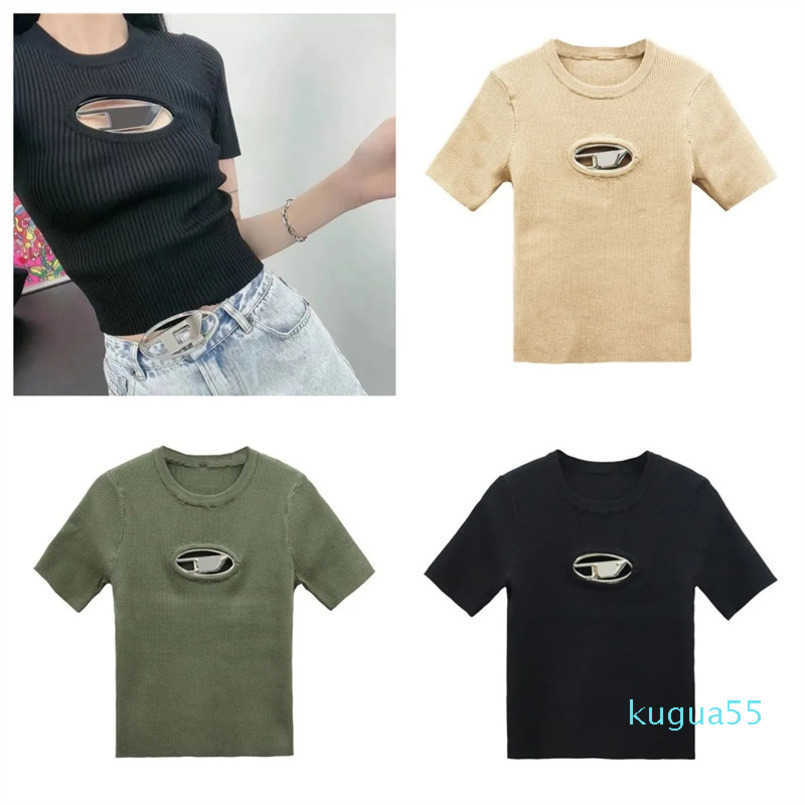 Women' Tshirts Designer Knit Diesels Top Tight T-shirt Hollow Out Tee Tanks Women Shirts Letter Print Short Sleeve Sexy Yoga Tees Woman Summer Vestscqer, Beige
Women' Tshirts Designer Knit Diesels Top Tight T-shirt Hollow Out Tee Tanks Women Shirts Letter Print Short Sleeve Sexy Yoga Tees Woman Summer Vestscqer, Beige