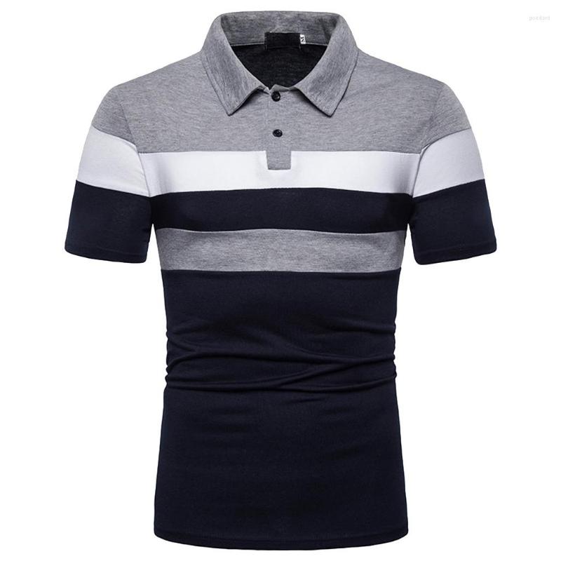 Men's T Shirts Men's T-shirt Stripe Pattern Print Short Sleeved Summer Turn-down Collar Casual Fashion Tops Tee Plus Size 5XL, Navy blue
Men's T Shirts Men's T-shirt Stripe Pattern Print Short Sleeved Summer Turn-down Collar Casual Fashion Tops Tee Plus Size 5XL, Navy blue