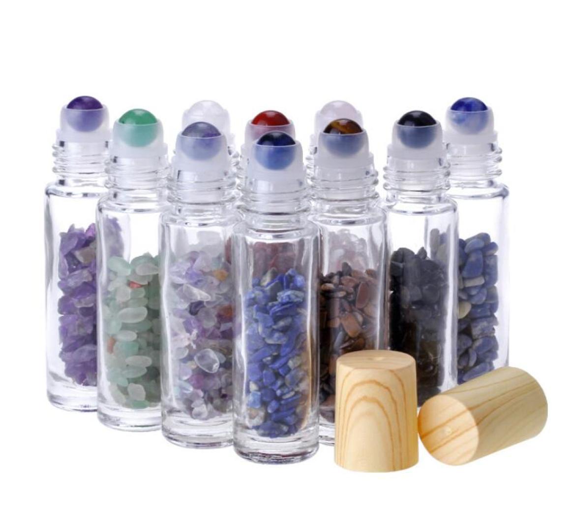 100pcslot 10ml Natural Stones Essential Oil Gemstone Roller Ball Bottles crushed stone jade ball roller bottles LX34221492304
100pcslot 10ml Natural Stones Essential Oil Gemstone Roller Ball Bottles crushed stone jade ball roller bottles LX34221492304