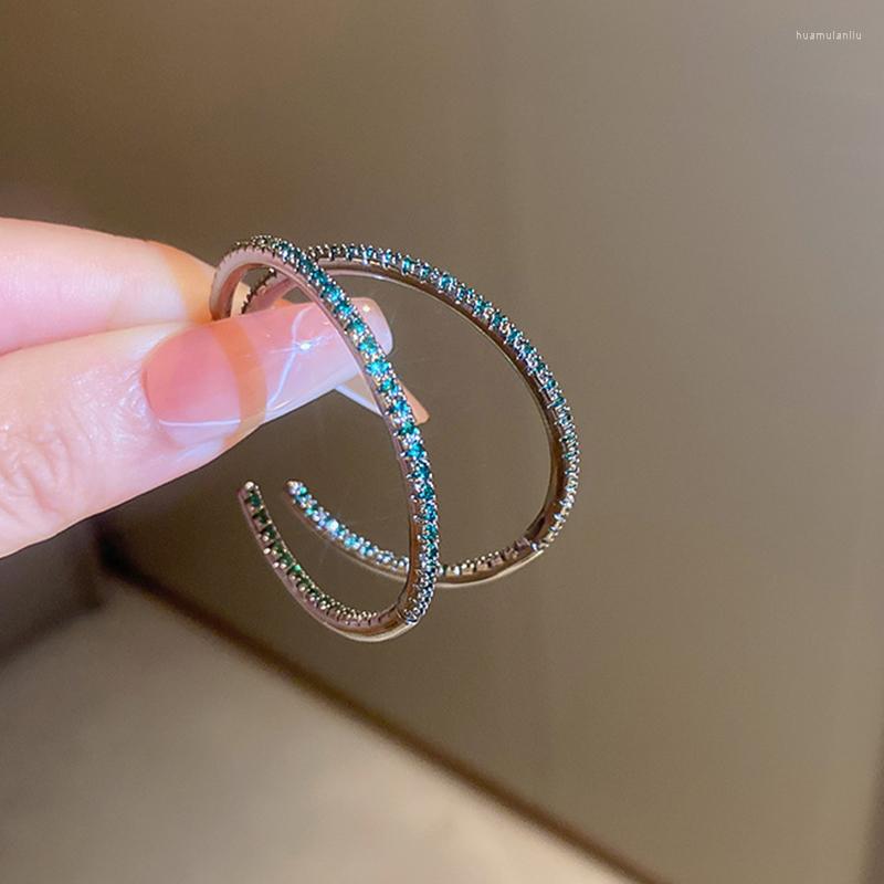 Hoop Earrings Silver Color Green Crystal Zircon For Women Girl Vintage Circle Party Earring Luxury Jewelry
Hoop Earrings Silver Color Green Crystal Zircon For Women Girl Vintage Circle Party Earring Luxury Jewelry
