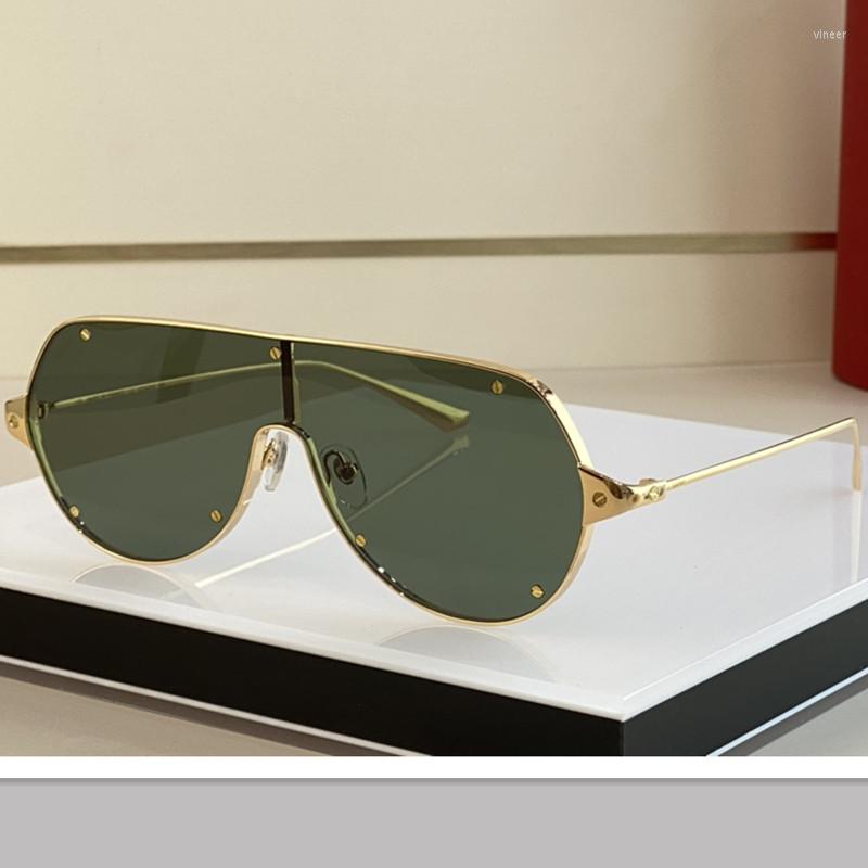 Sunglasses Brand Designer One Piece Men Women Metal Frame Fashion Mirror Lenses Shades UV400 Vintage Glasses Comes In Packaging
Sunglasses Brand Designer One Piece Men Women Metal Frame Fashion Mirror Lenses Shades UV400 Vintage Glasses Comes In Packaging