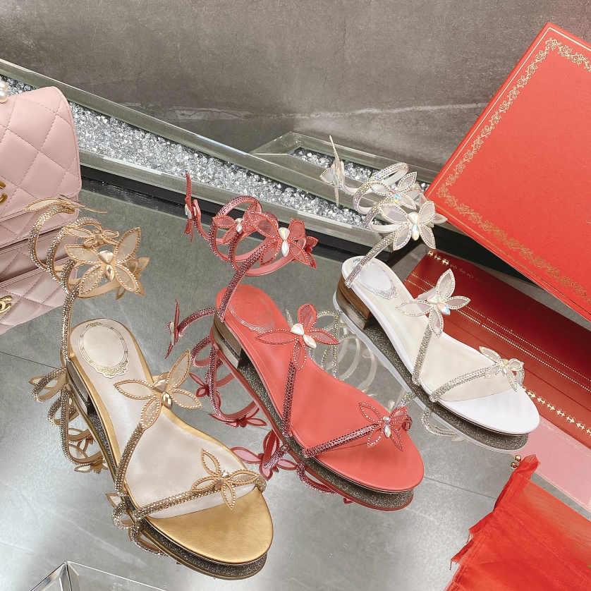 Flat heel Flower Sandals Rene Caovilla Snake shaped winding with bare feet shoe designers Crystal Rhinestone stiletto Heel slippers 35-43 women Rome Sandal, 9#
Flat heel Flower Sandals Rene Caovilla Snake shaped winding with bare feet shoe designers Crystal Rhinestone stiletto Heel slippers 35-43 women Rome Sandal, 9#