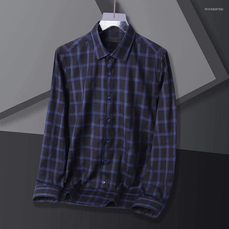 Men's Casual Shirts Brand Classic Plaid Men 2023 Fashion Turn-Down Collar Slim Business Shirt Long Sleeve Camisas Para Hombre, Navy plaid shirts
Men's Casual Shirts Brand Classic Plaid Men 2023 Fashion Turn-Down Collar Slim Business Shirt Long Sleeve Camisas Para Hombre, Navy plaid shirts