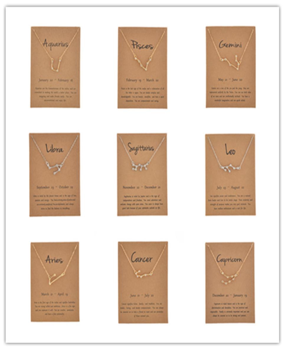 Shiny Crystal Star Zodiac Sign 12 Constellation Pendent Necklaces Female Elegant Silver Color Choker Necklaces Jewelry5963928
Shiny Crystal Star Zodiac Sign 12 Constellation Pendent Necklaces Female Elegant Silver Color Choker Necklaces Jewelry5963928