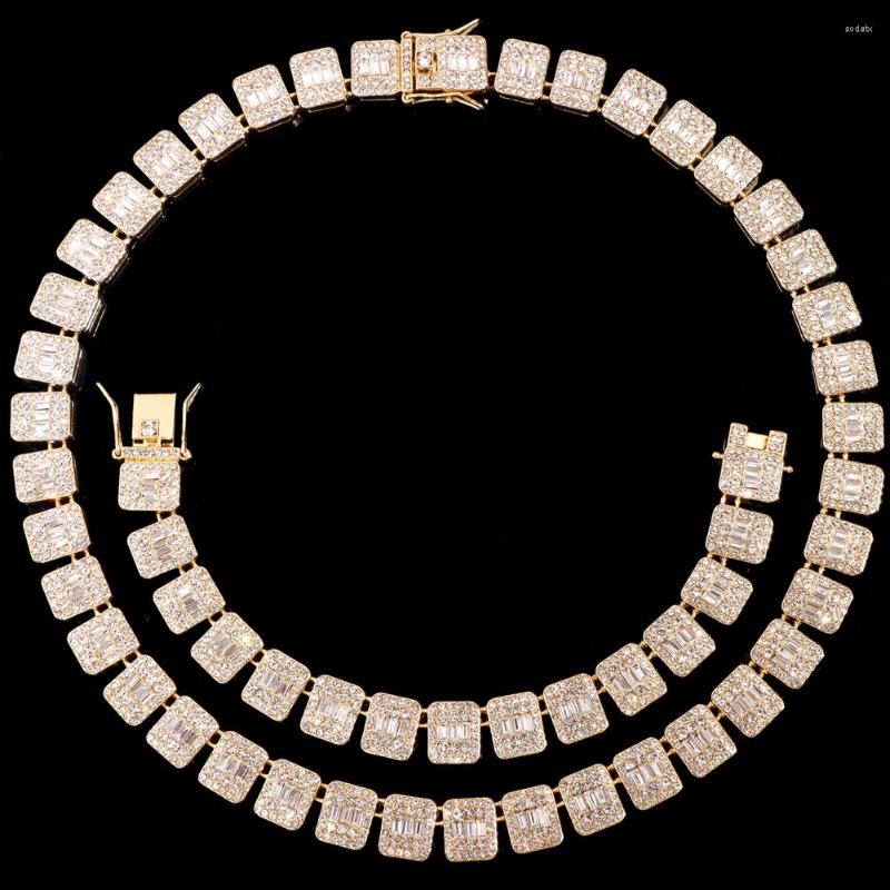 Chains Hip Hop Iced Out Chain Baguette Tennis Necklace For Women Gold Silver Color Square Crystal Paved Cuban Necklaces Jewelry
Chains Hip Hop Iced Out Chain Baguette Tennis Necklace For Women Gold Silver Color Square Crystal Paved Cuban Necklaces Jewelry