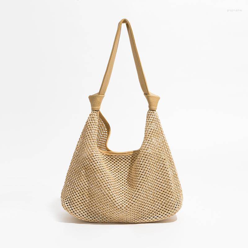 Evening Bags Casual Hollow Straw Women Shoulder Knotted Lady Hanbags Summer Beach Bag Small Tote Female Bali Shopper Purses 2023, Khaki
Evening Bags Casual Hollow Straw Women Shoulder Knotted Lady Hanbags Summer Beach Bag Small Tote Female Bali Shopper Purses 2023, Khaki